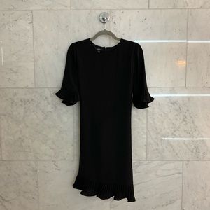 Alfani Black Dress Flutter Sleeve Mini 4